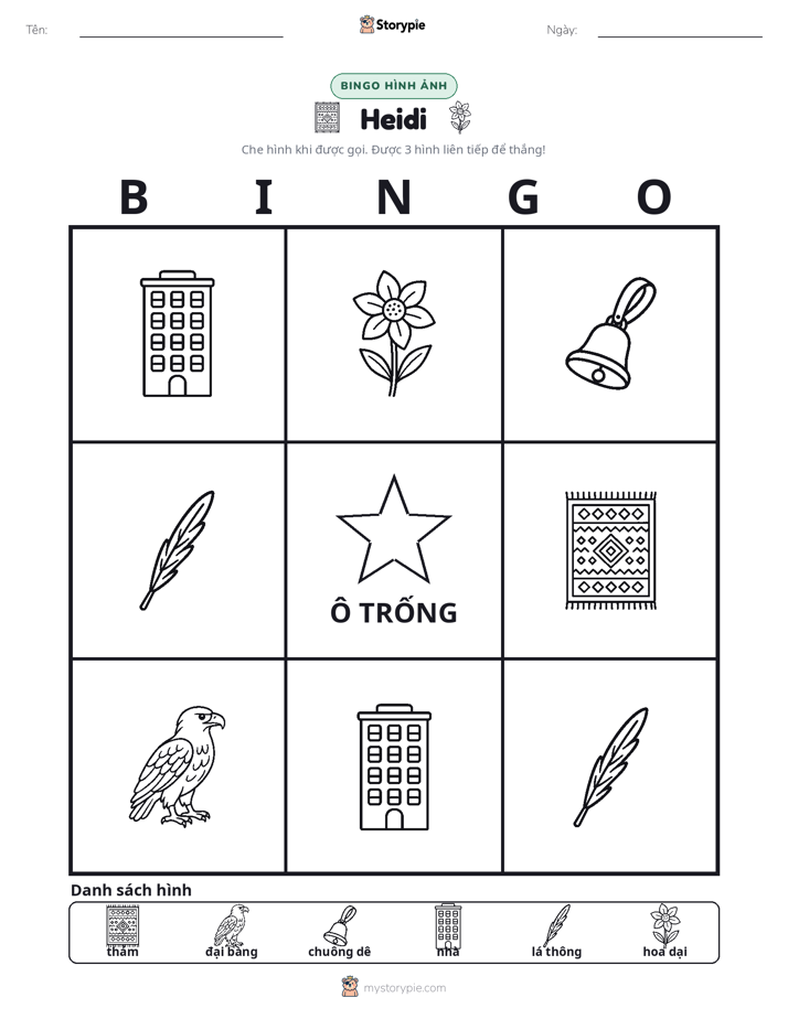 Bingo Hình Ảnh