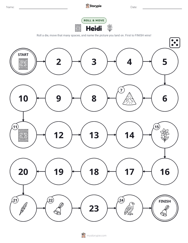 Roll & Move Game