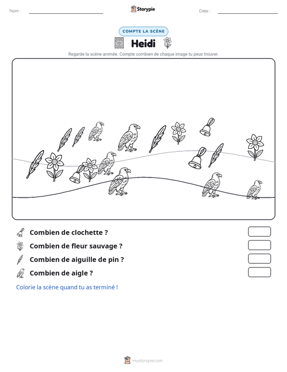 Scène de Comptage