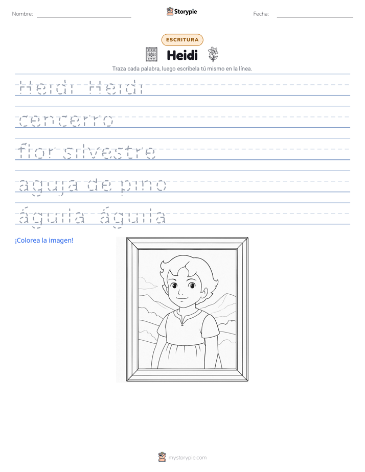 Práctica de Escritura