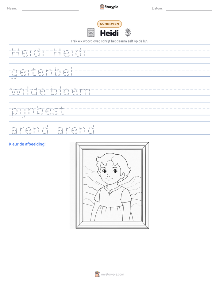 Schrijf Oefening