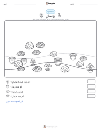 معاينة ورقة العمل القابلة للطباعة بونساي
