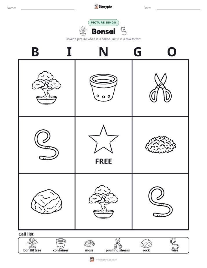 Picture Bingo