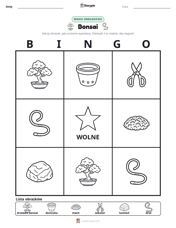 Bingo obrazkowe