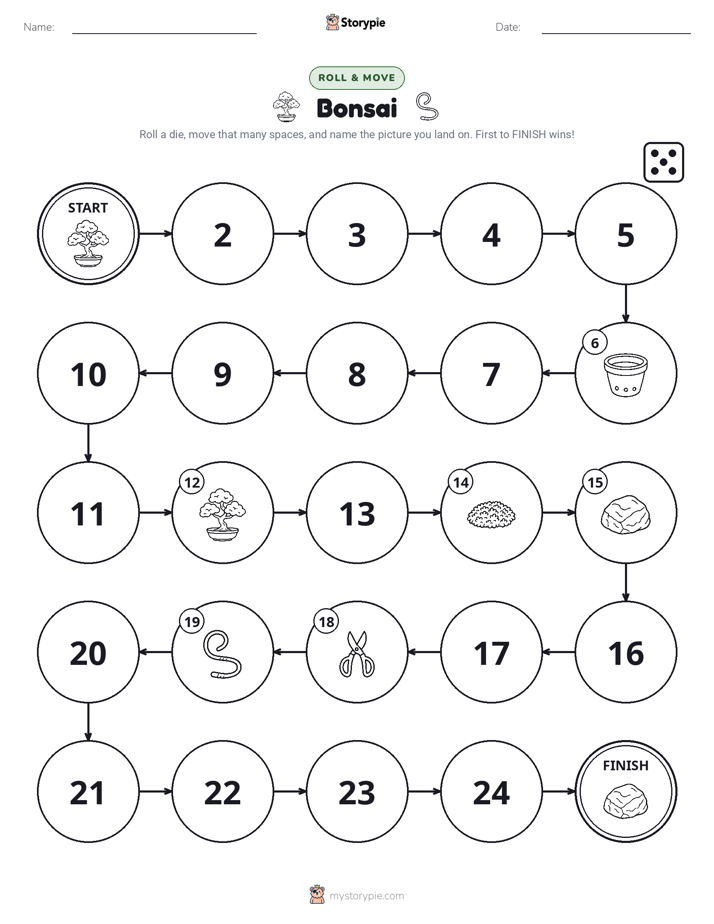 Roll & Move Game