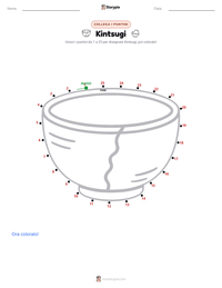 Anteprima della scheda stampabile di Kintsugi