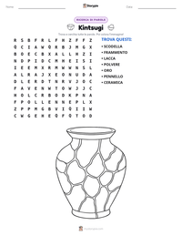 Anteprima della scheda stampabile di Kintsugi