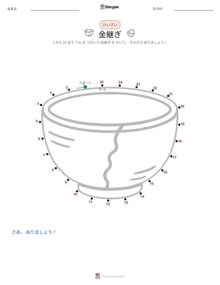 点つなぎ