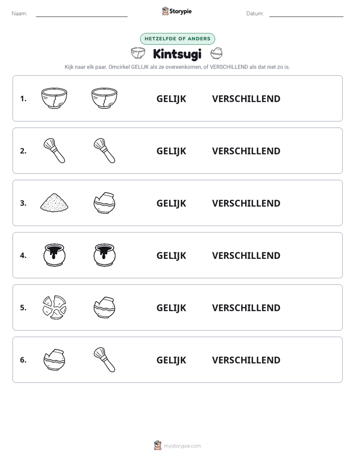 Zelfde of Verschillend