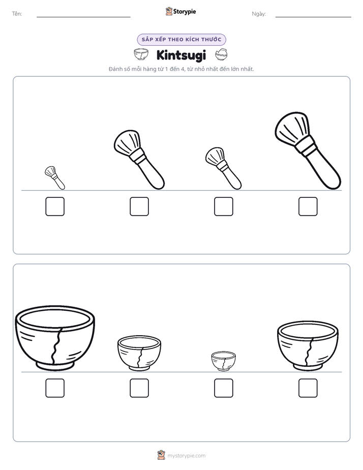 Thứ Tự Kích Thước