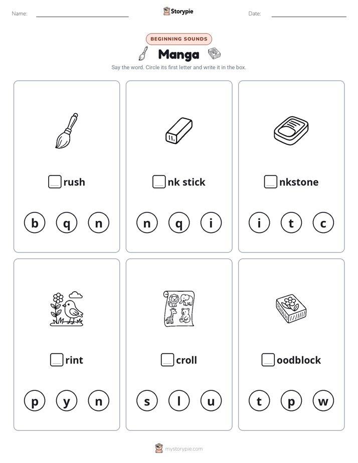 Beginning Sounds