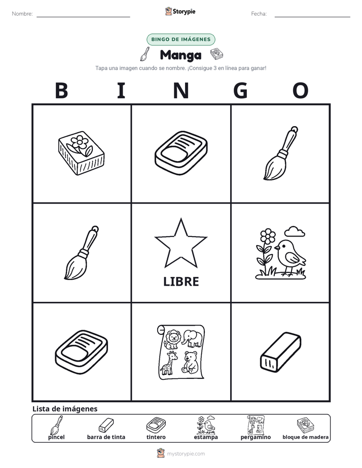 Bingo de Imágenes