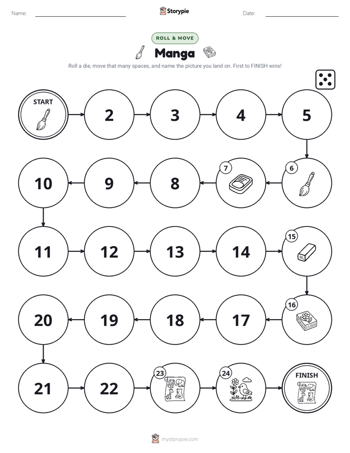 Roll & Move Game