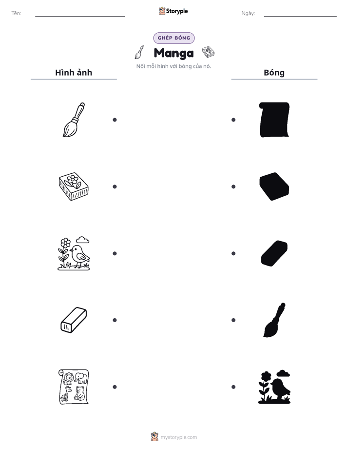 Ghép Hình Bóng