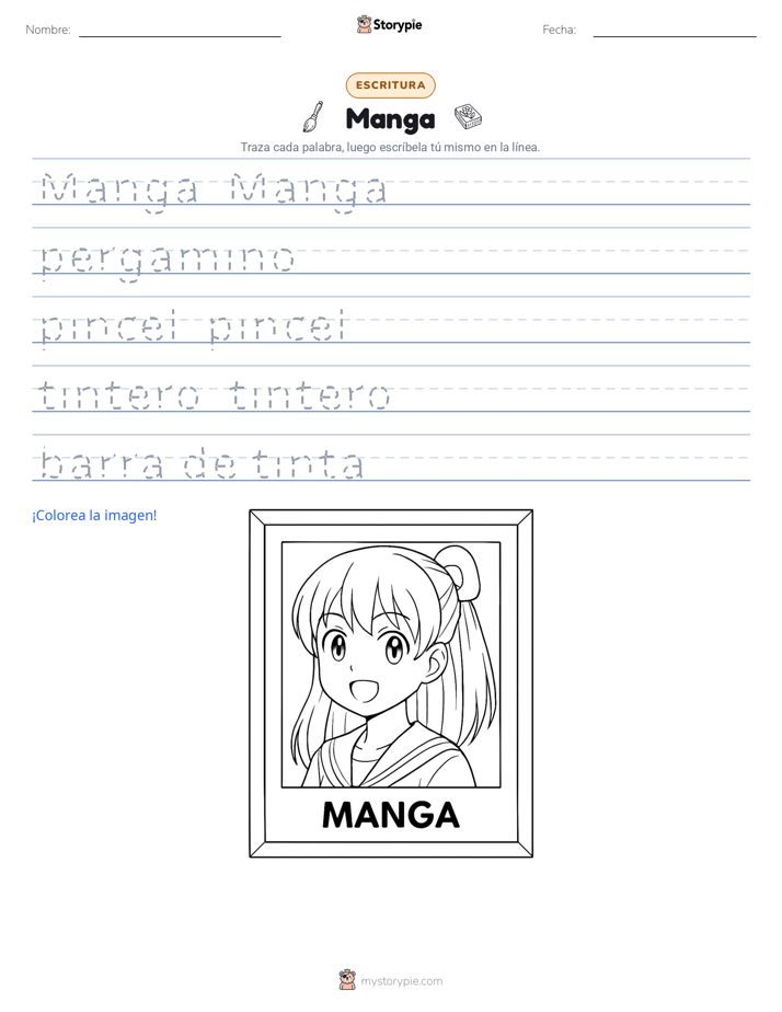 Práctica de Escritura