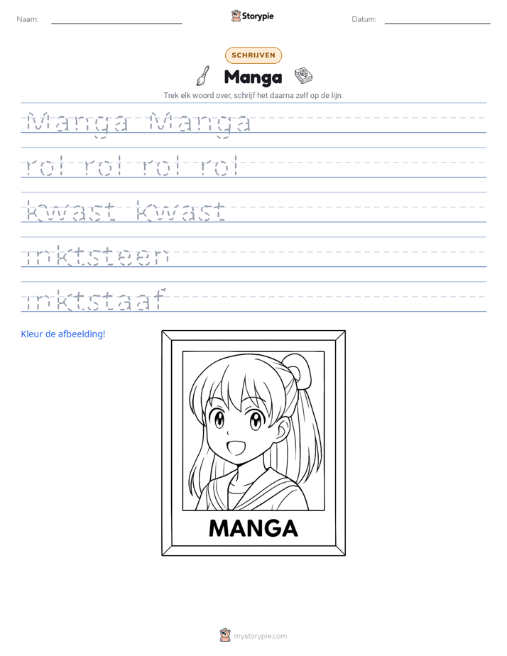 Schrijf Oefening