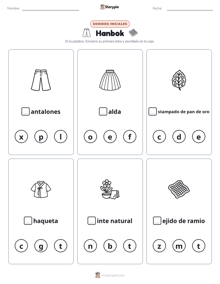Sonidos Iniciales