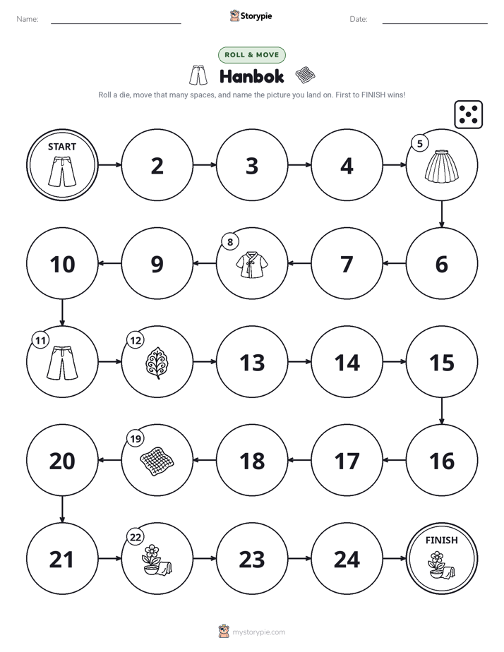Roll & Move Game