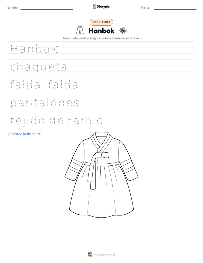 Práctica de Escritura