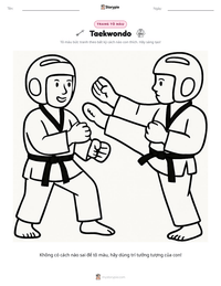 Xem trước tài liệu in sẵn Taekwondo