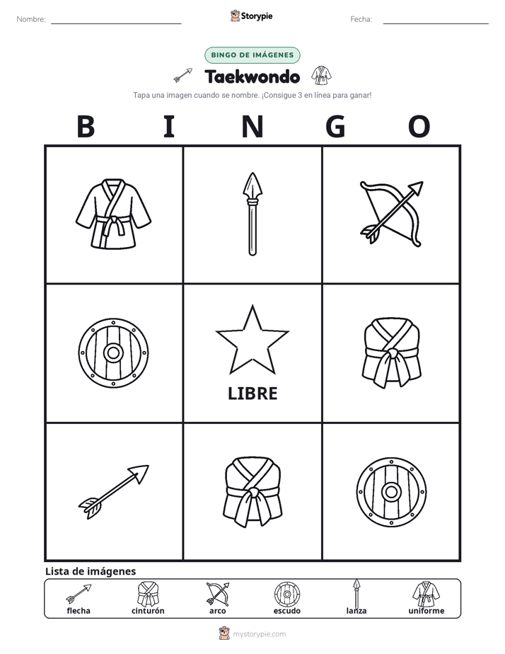 Bingo de Imágenes