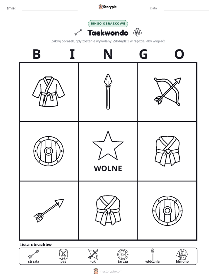 Bingo obrazkowe