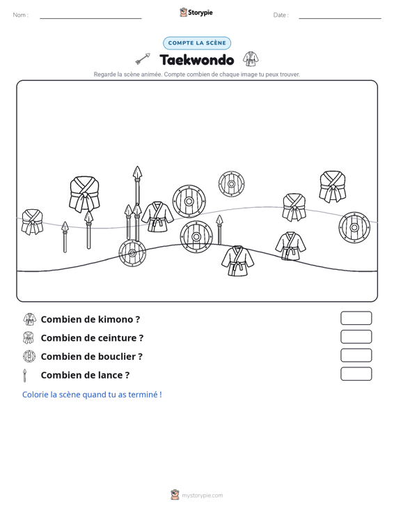 Scène de Comptage