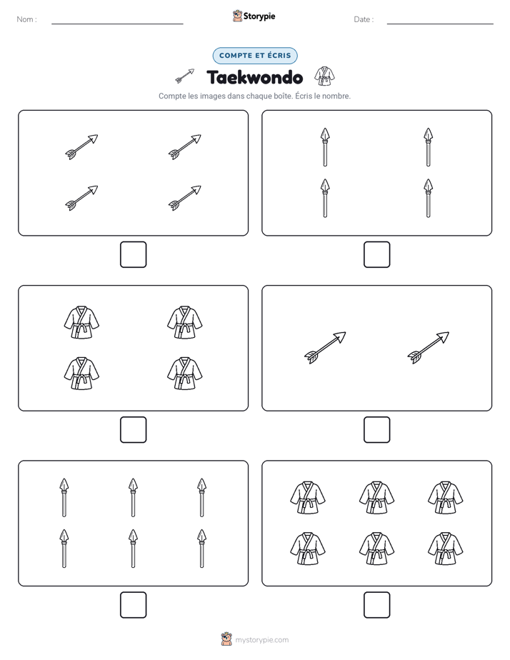 Compter & Écrire