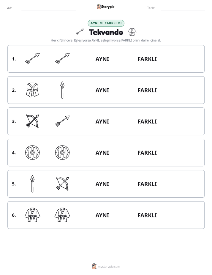 Aynı mı Farklı mı