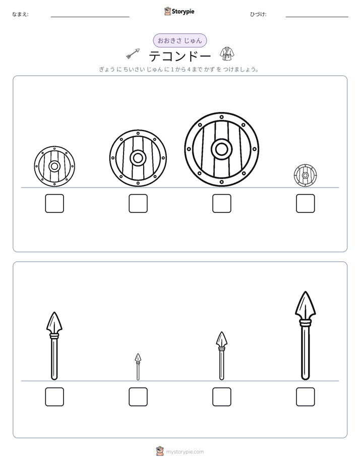 サイズ順
