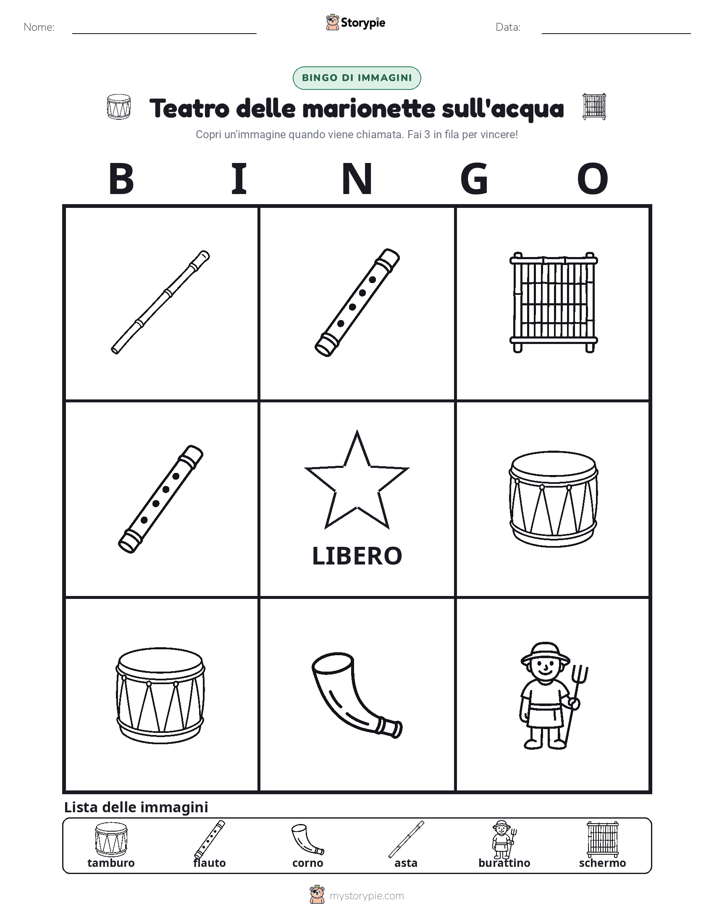 Bingo delle Immagini