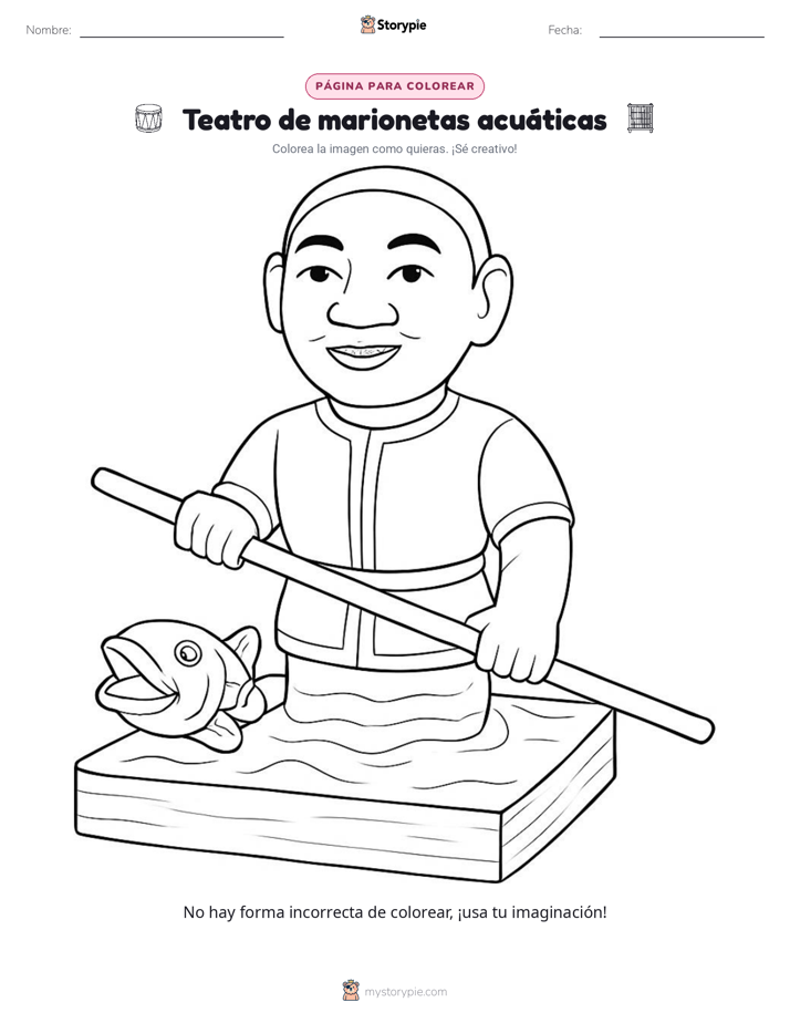 Página para Colorear
