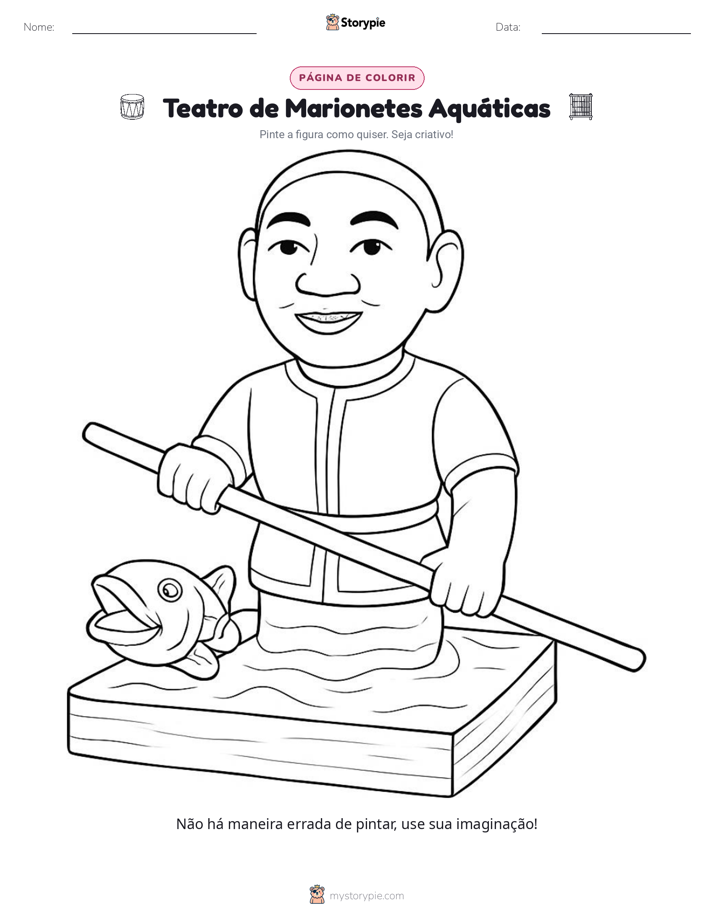 Página para colorir