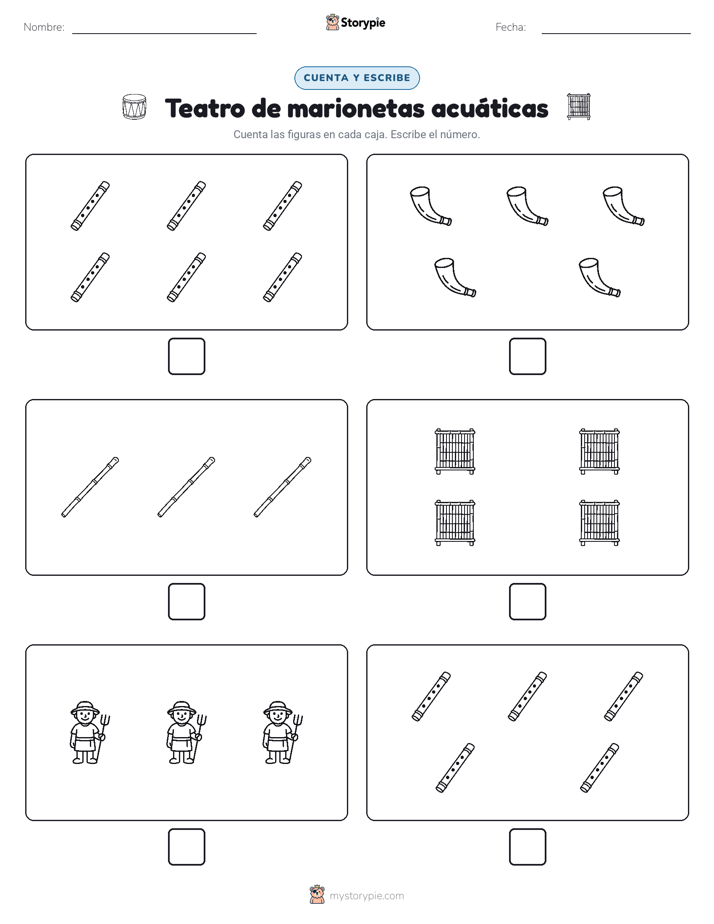 Cuenta y Escribe