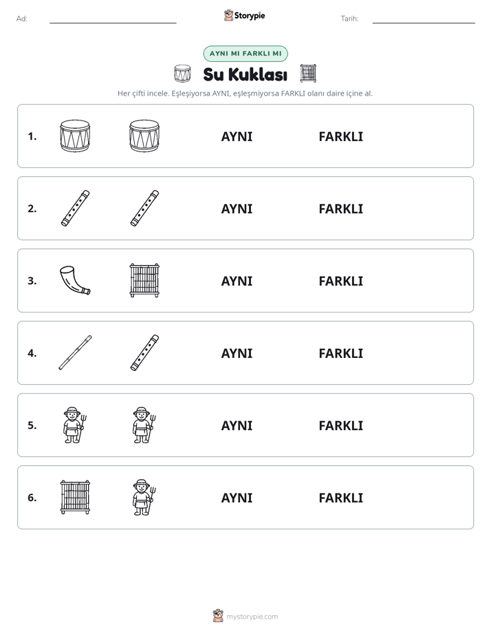 Aynı mı Farklı mı