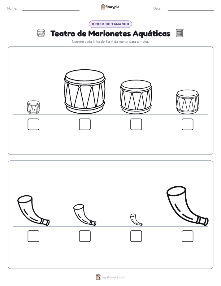 Ordem de Tamanho