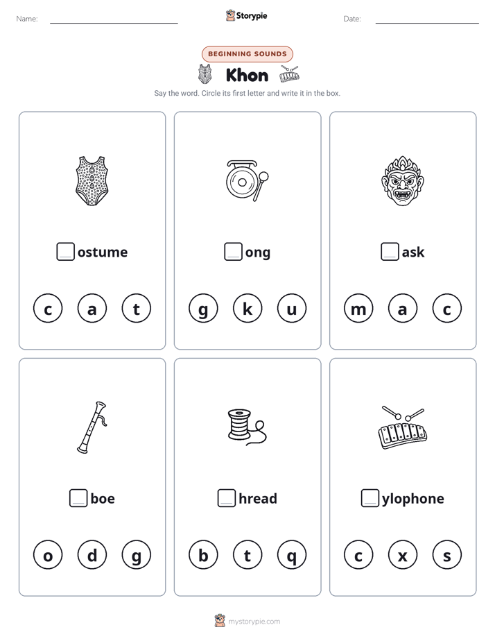 Beginning Sounds