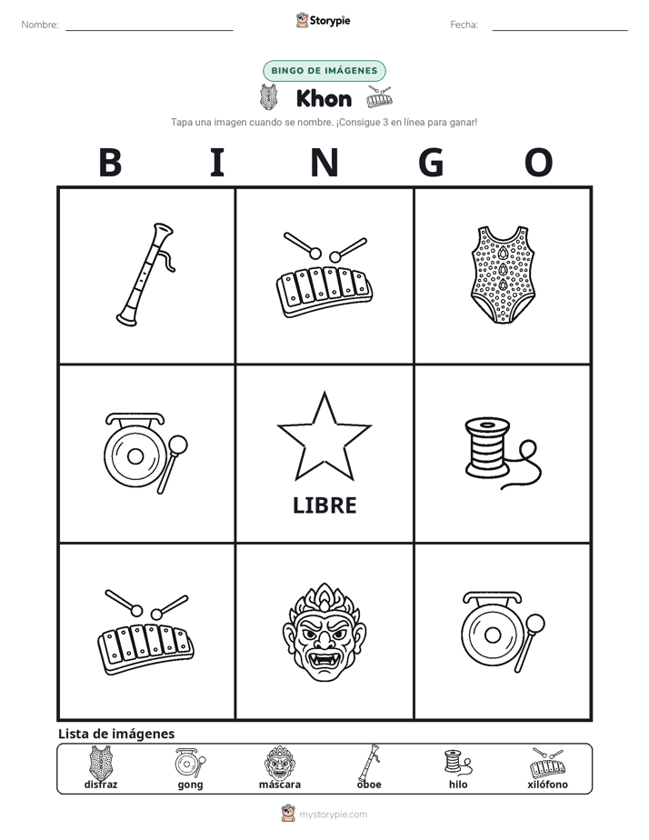 Bingo de Imágenes