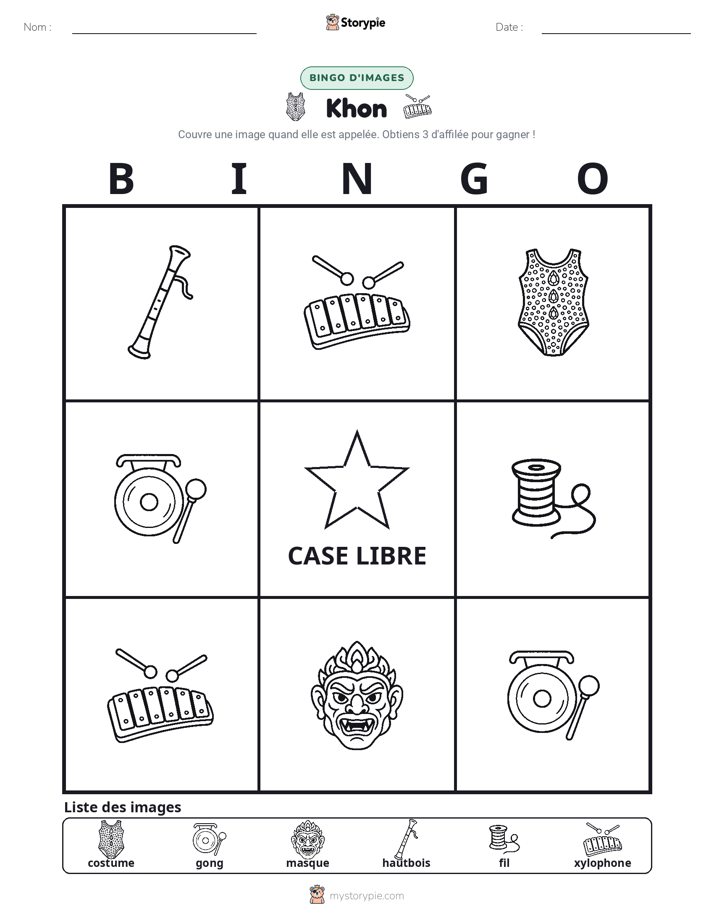 Bingo d'Images