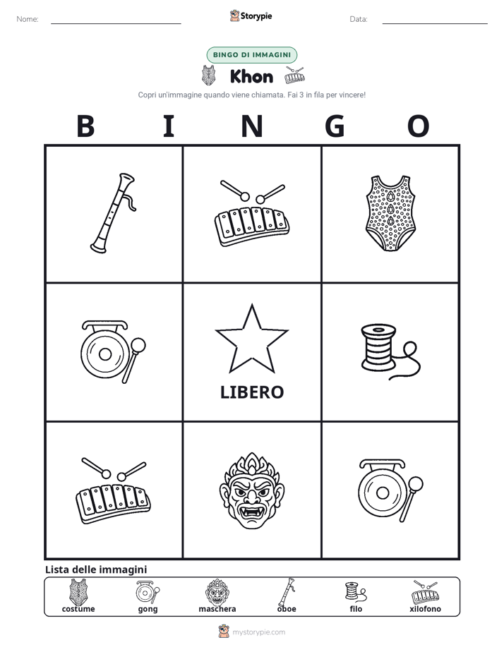 Bingo delle Immagini