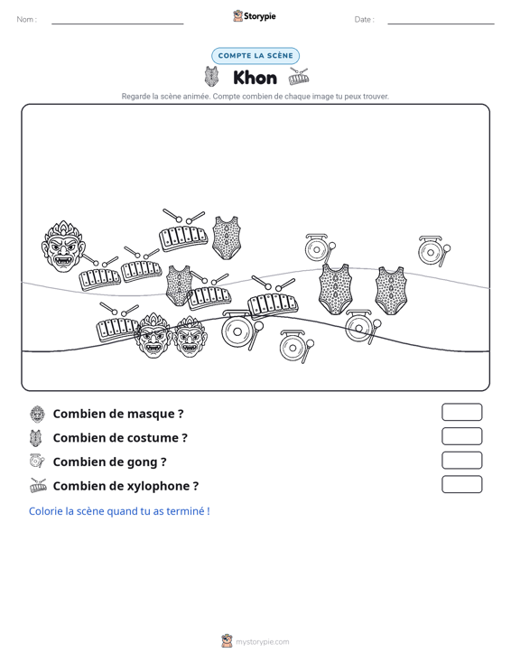 Scène de Comptage