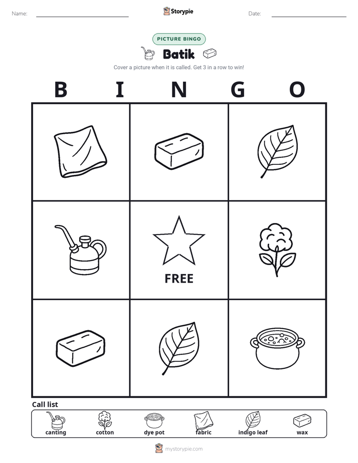 Picture Bingo