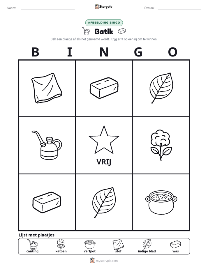 Afbeelding Bingo