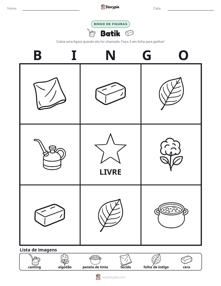 Bingo de Imagens
