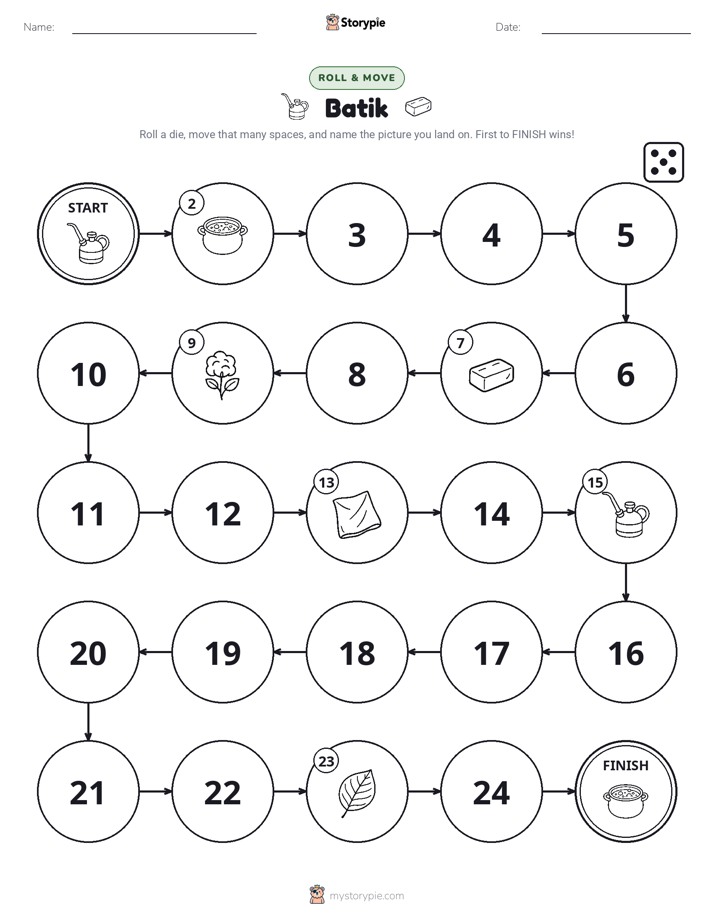 Roll & Move Game