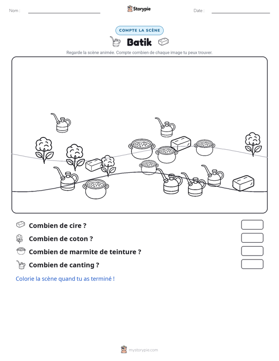 Scène de Comptage