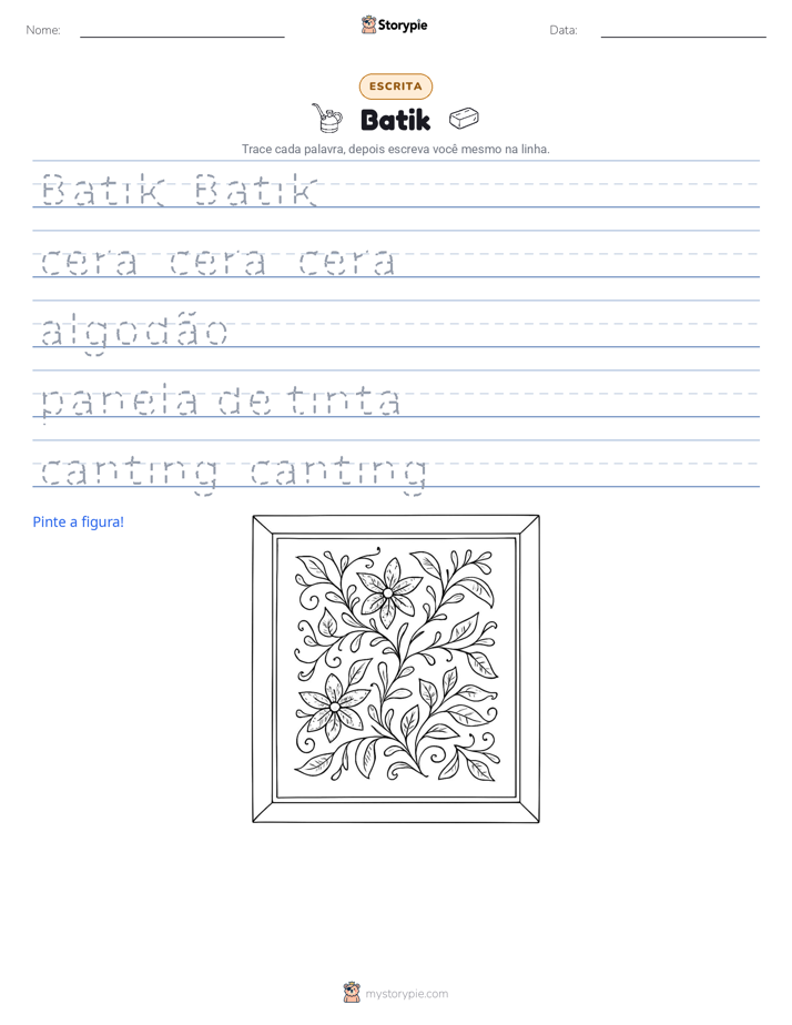 Prática de Escrita