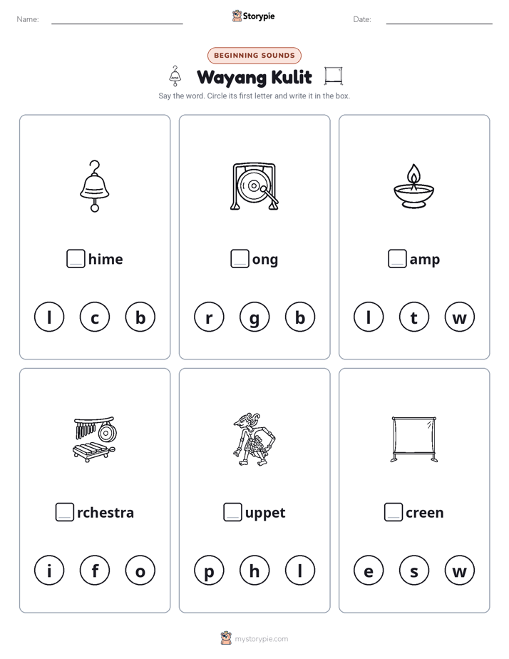 Beginning Sounds