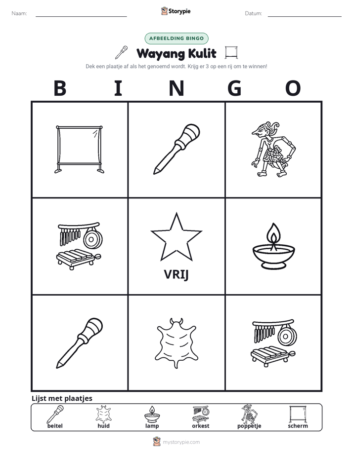 Afbeelding Bingo