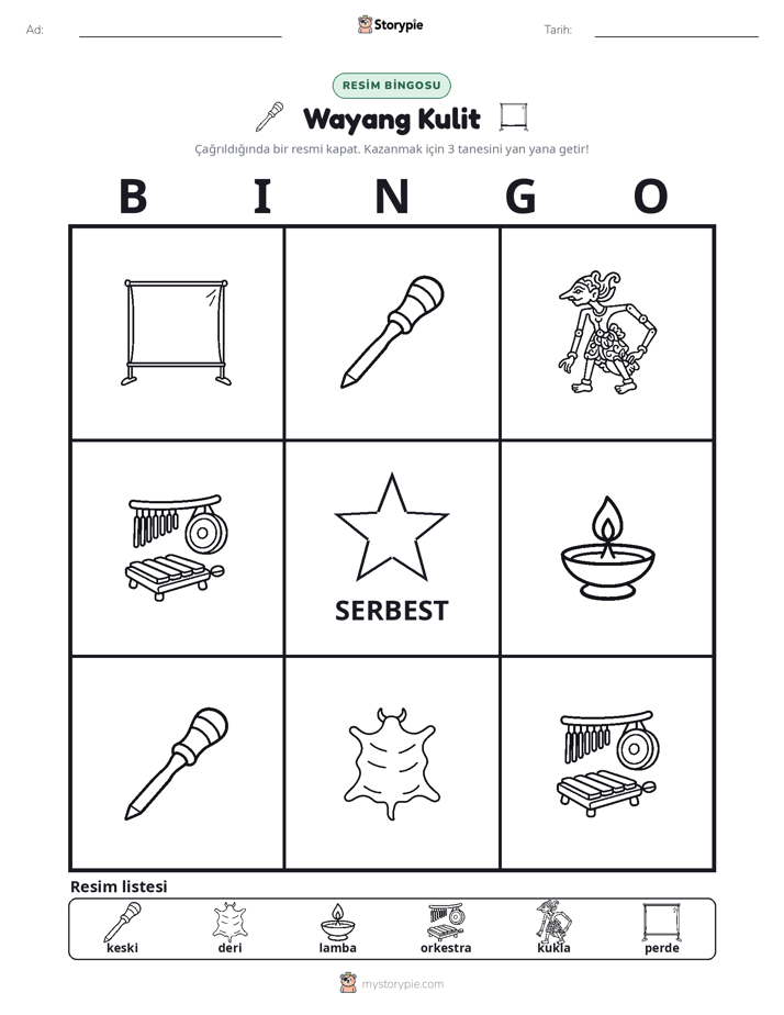 Resim Bingo